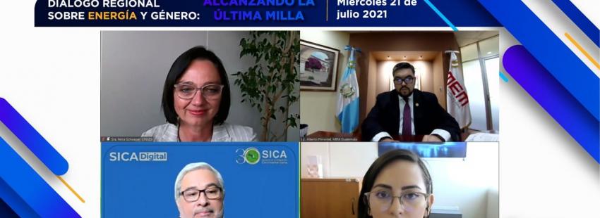 Durante el "Diálogo en Energía y Género: Alcanzando la Última Milla", se lanzaron los hubs temáticos de género y acceso a la energía del Centro Regional de Energía Renovable y Eficiencia Energética de los países del SICA (SICREEE).